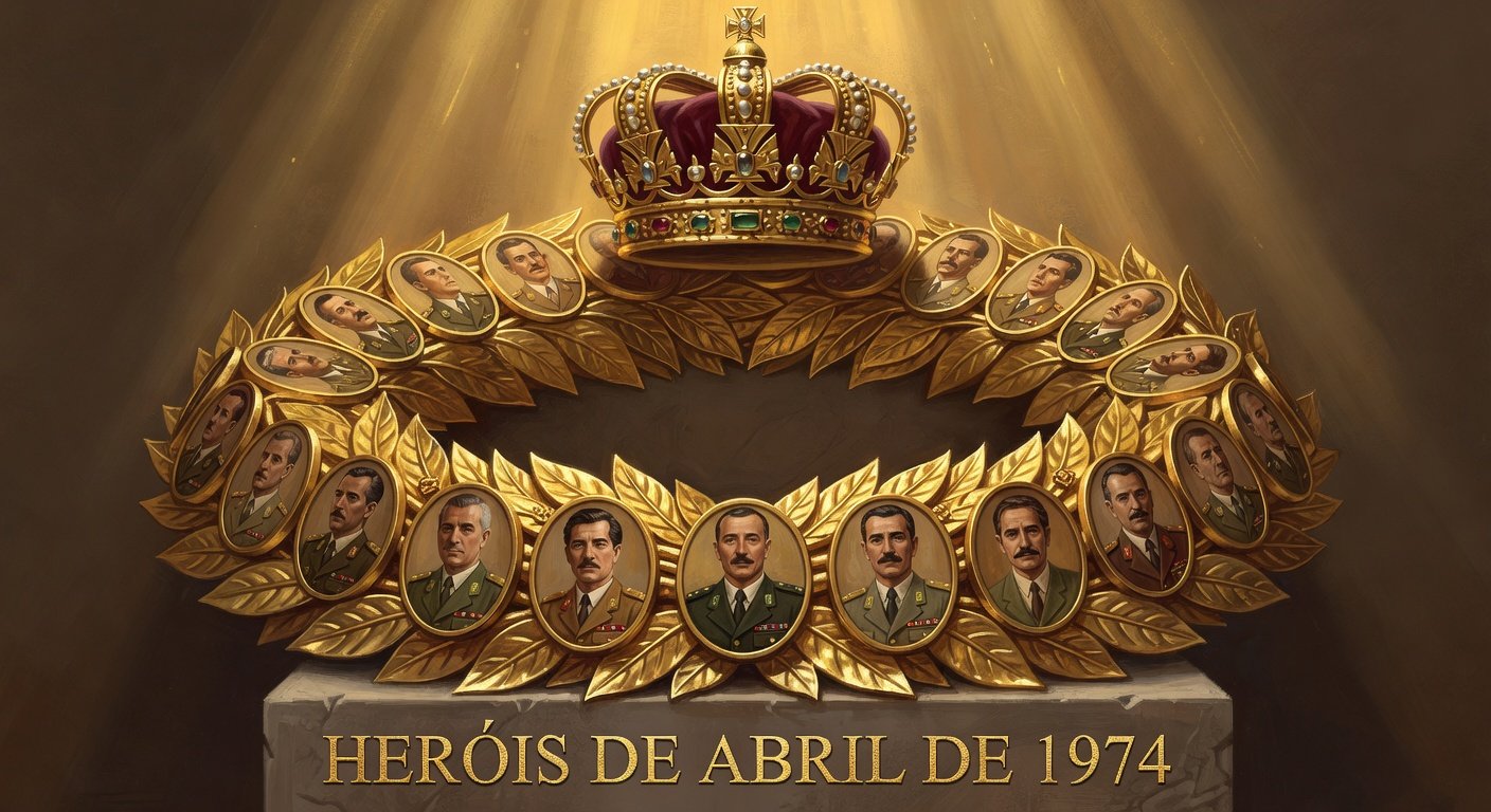 Coroa dos heróis do 25 de Abril